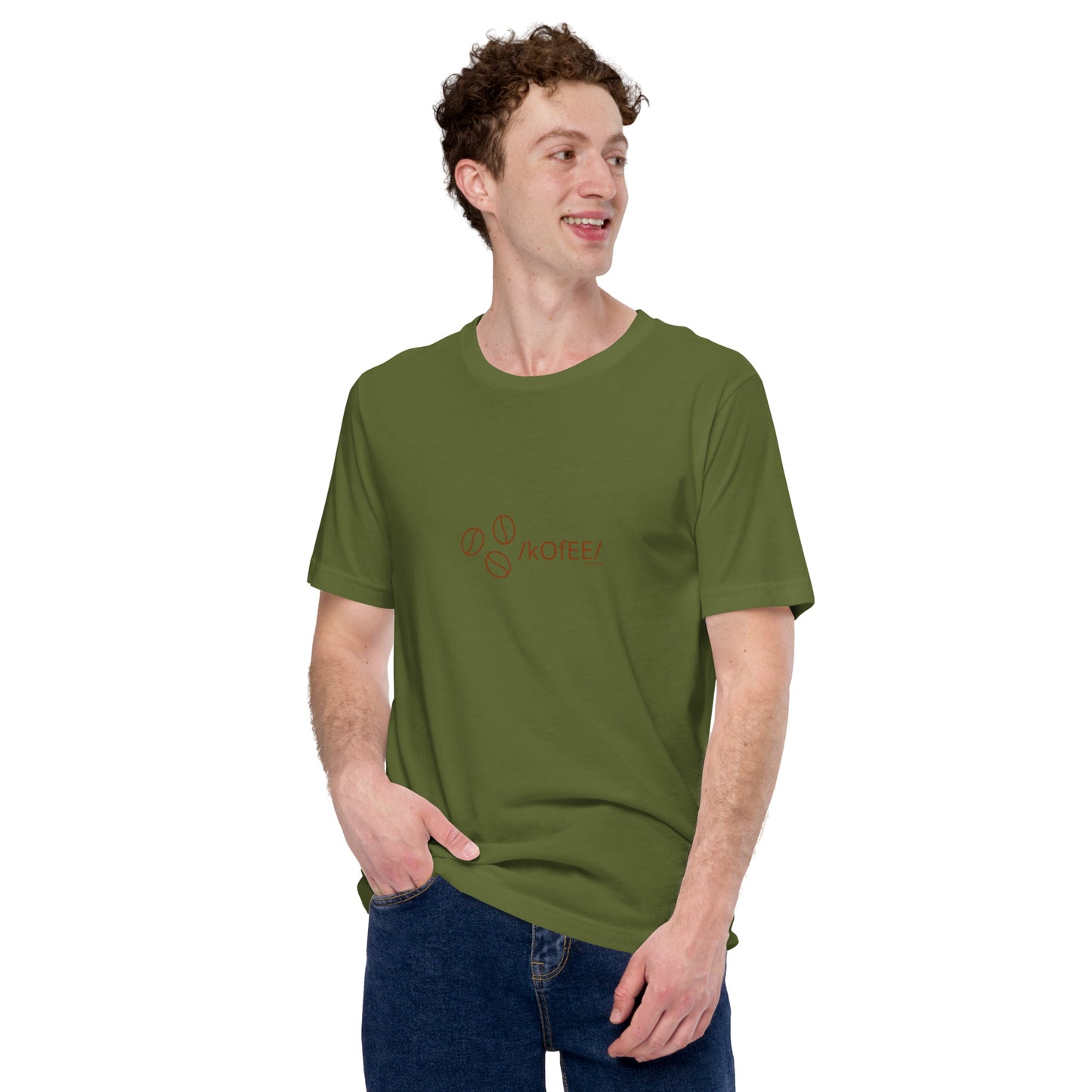 Mannen T-shirt - Coffee