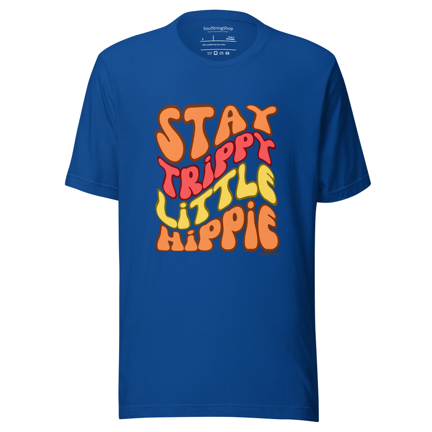 Mannen T-shirt - Stay Trippy Little Hippie