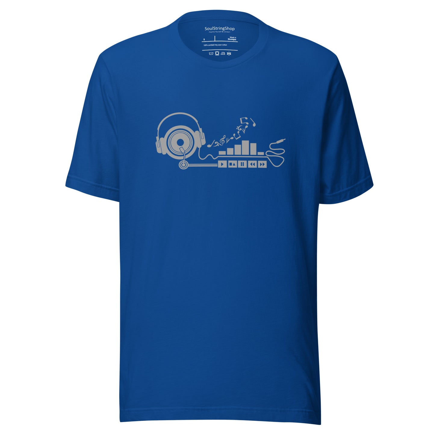 Mannen T-shirt - Play Music