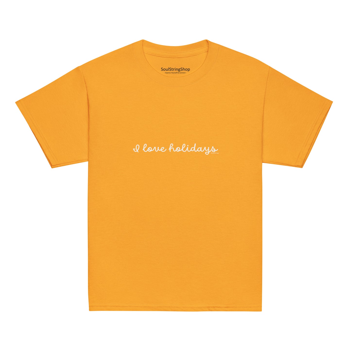 Kids T-shirt - I Love Holidays