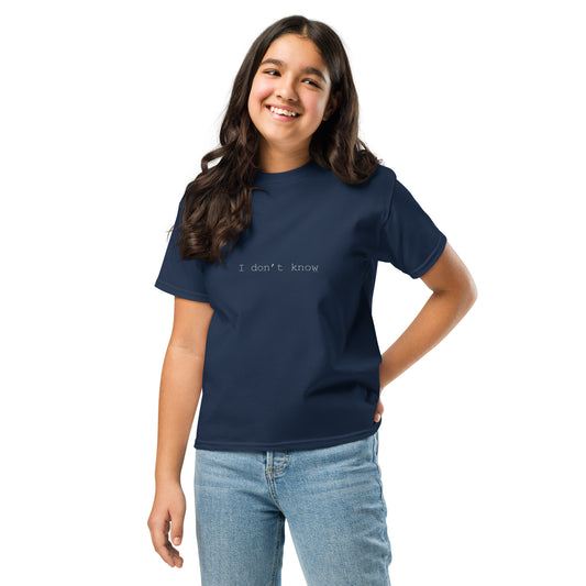 Kids T-shirt - I Don't Know