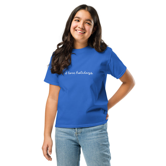 Kids T-shirt - I Love Holidays