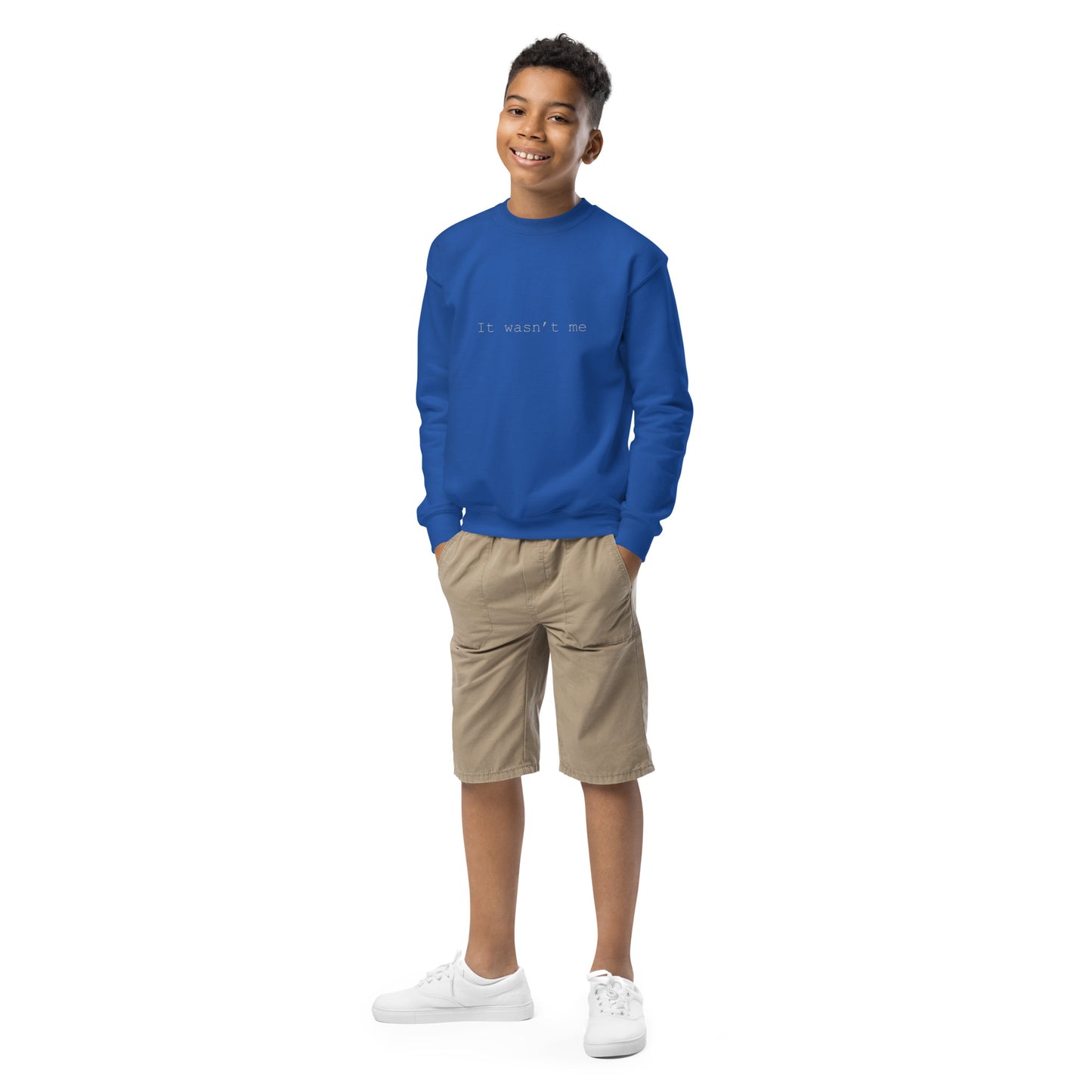 Kids sweatshirt - It Wasn't Me