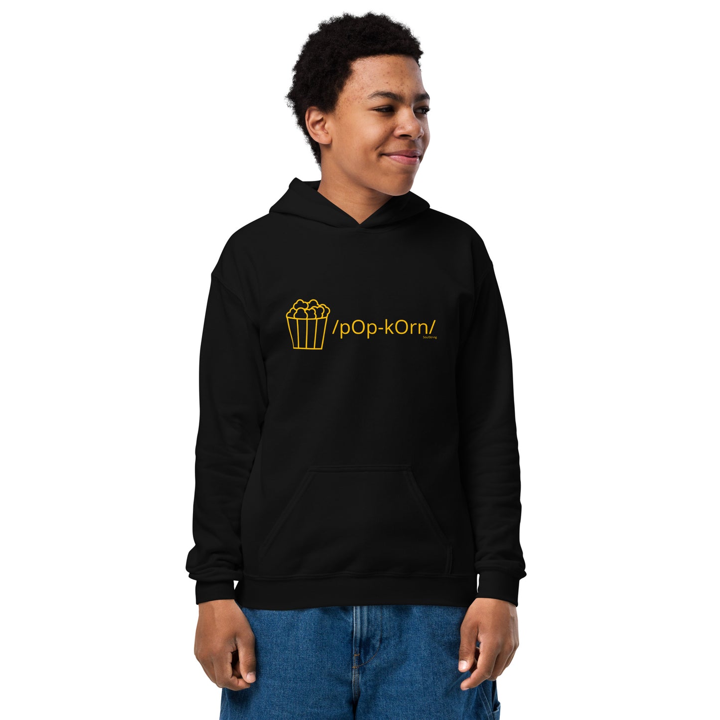 Sweat à capuche pour enfants - Popcorn