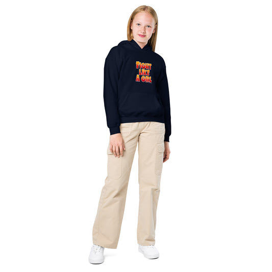 Kids Hoodie - Fight Like A Girl