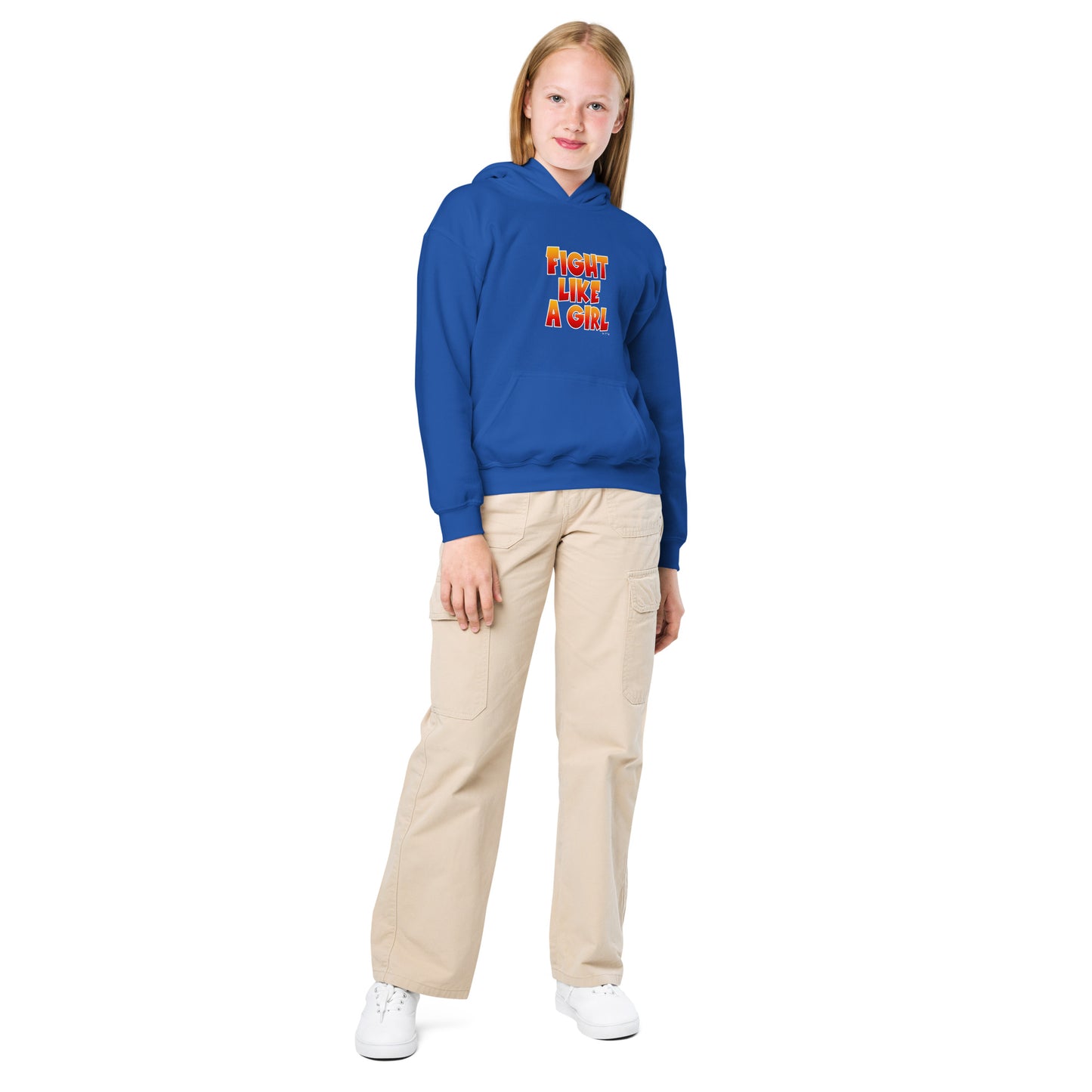 Kids Hoodie - Fight Like A Girl
